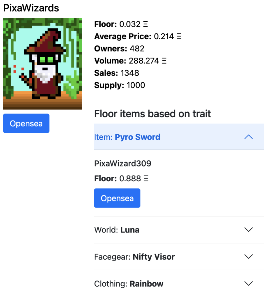 Screenshot Pixa Wizard Collection Item Pyro Sword